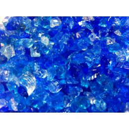 VERRE PILE BLEU 4/8